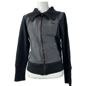Vintage PUMA tracksuit/zip up hoodie.